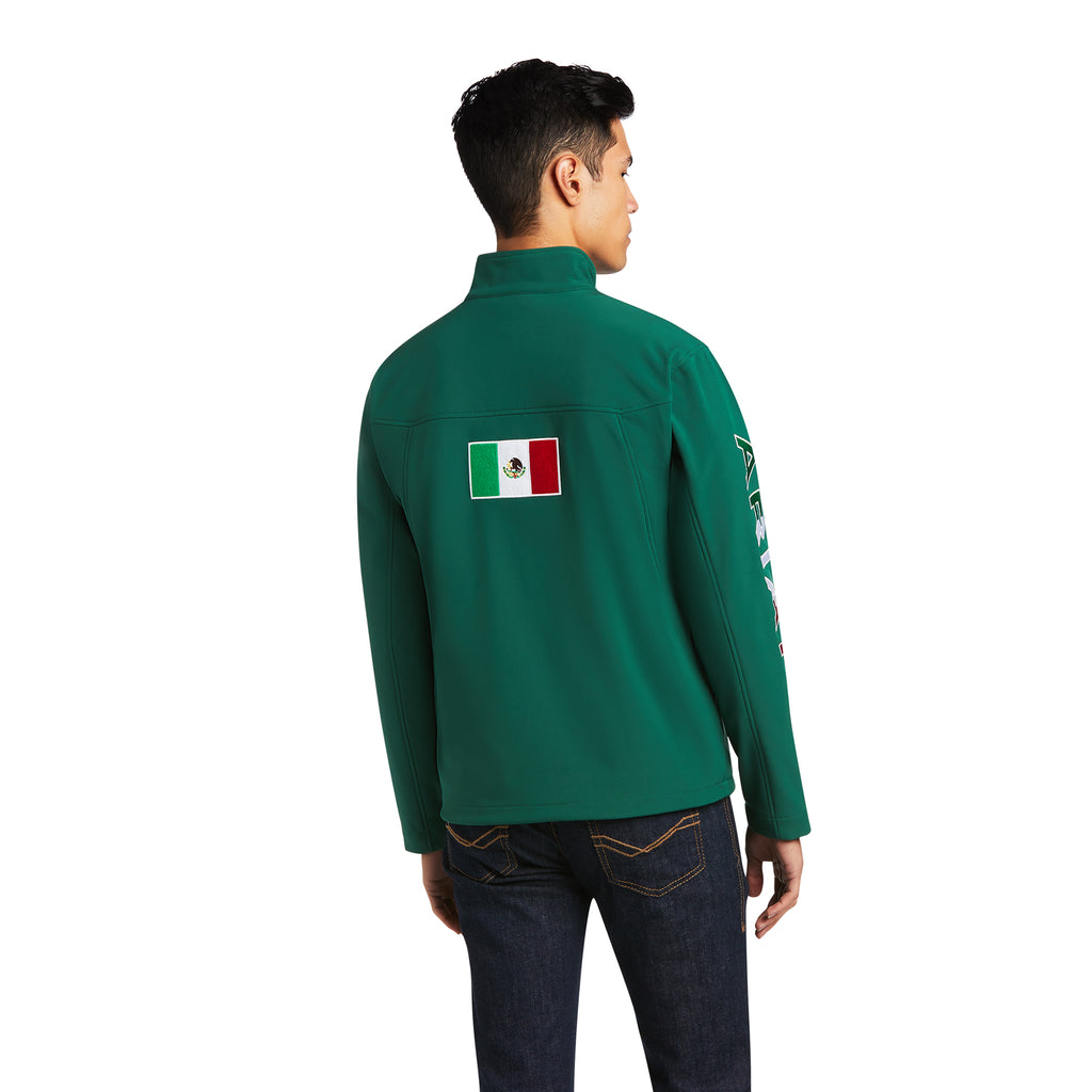 Men's Ariat New Team Softshell MEXICO Jacket #10039459