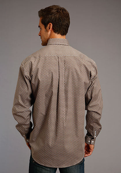 Men's Stetson Button Down Shirt #11-001-0526-5016GY-C