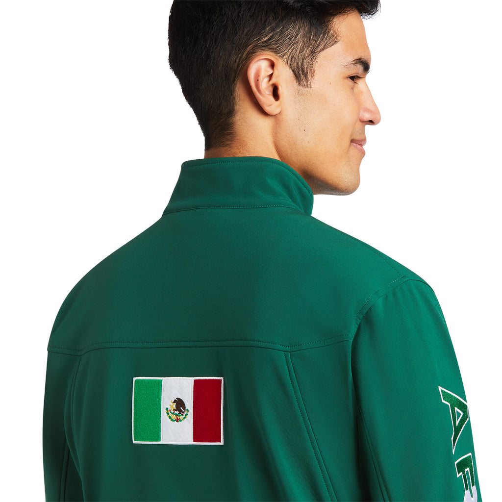 Men's Ariat New Team Softshell MEXICO Jacket #10039459