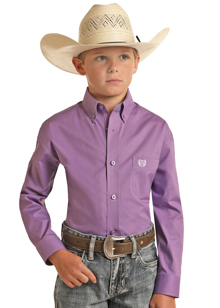 Boy's Panhandle Button Down Shirt #PSBSODR0LT