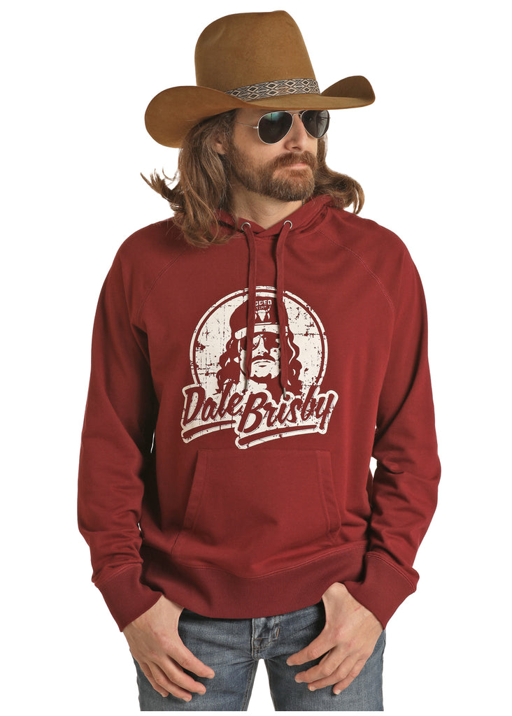 Men's Rock & Roll Cowboy Dale Brisby Hoodie #RRMT94R067
