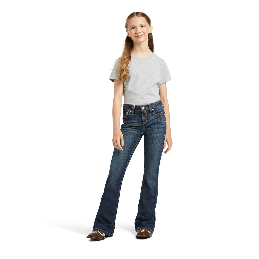 Girl's Ariat R.E.A.L. Vicky Flare Jean #10040808-C