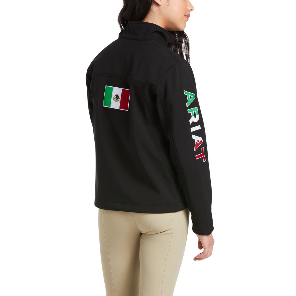 Children's Ariat New Team Softshell MEXICO Jacket #10036550
