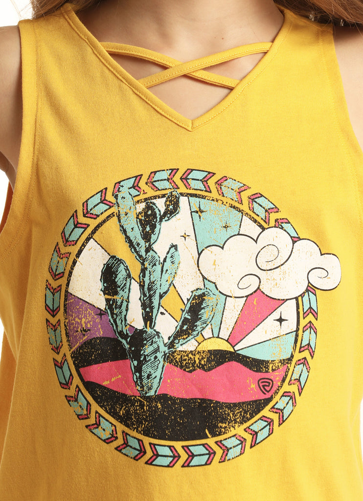 Girl's Rock & Roll Cowgirl Tank #RRGT20RZM3