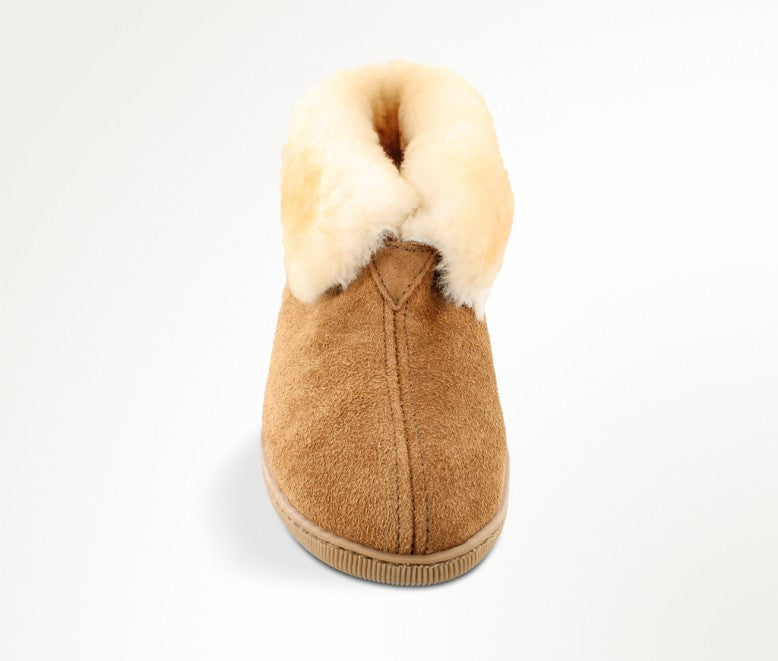 Men's Minnetonka Sheepskin Ankle Boot #3751 High Country Western