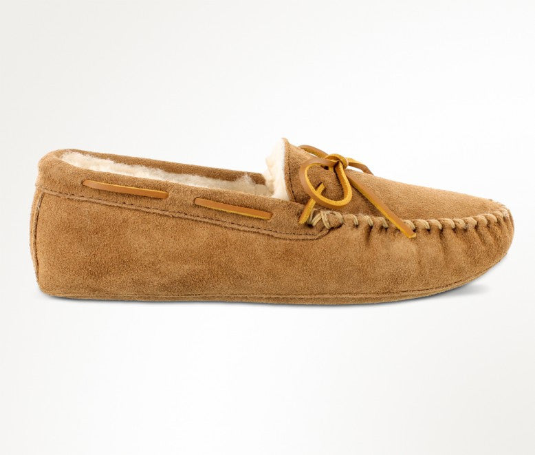 Men's Minnetonka Sheepskin Softsole Slipper #3711 High Country