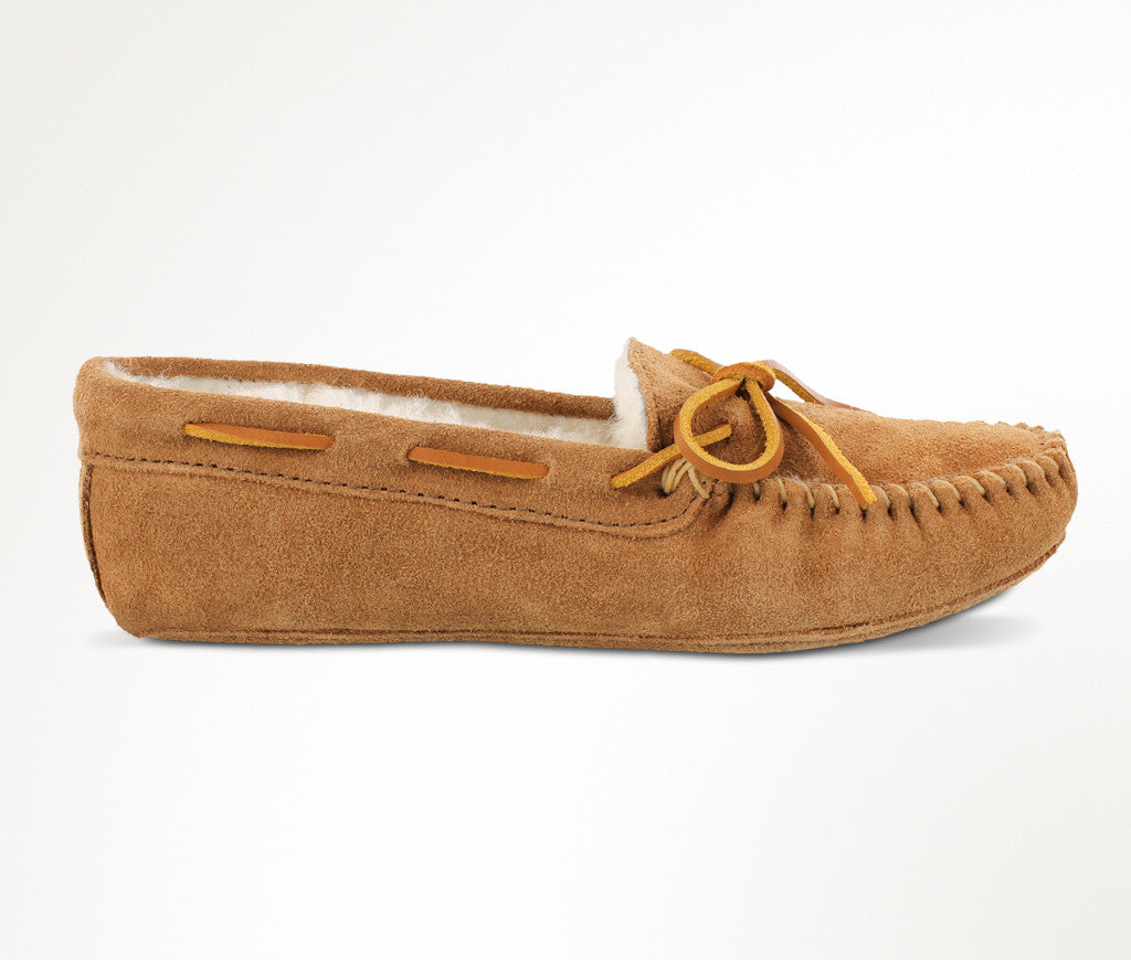 Women's Minnetonka Sheepskin Softsole Slipper #3311 | High Country