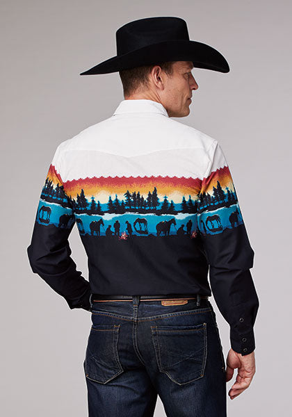 Men's Roper Snap Front Shirt #03-001-0421-0436-C