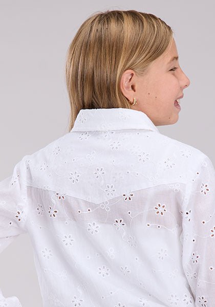 Girl's Roper Button Front Shirt #03-080-0565-4084