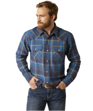 Men's Ariat Harland Retro Fit Snap Front Shirt #10046294