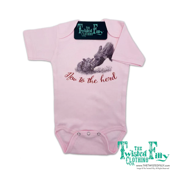 Infant Girl's Twisted Filly Onesie #TF-681