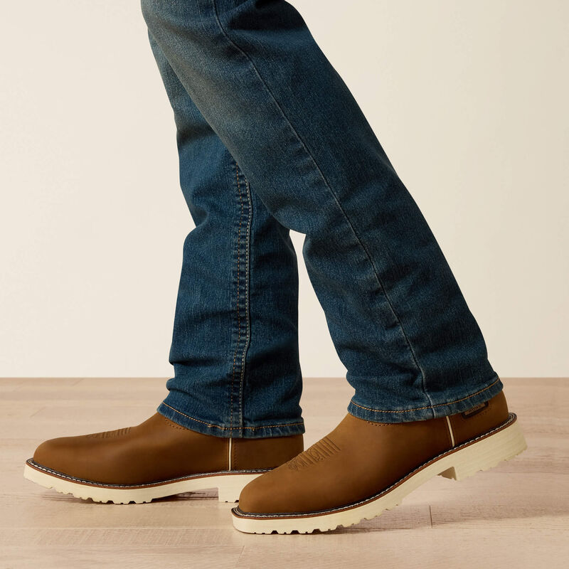 Men's Ariat Rebar M5 Straight DuraStretch Edge Stackable Straight Leg Jean #10016222