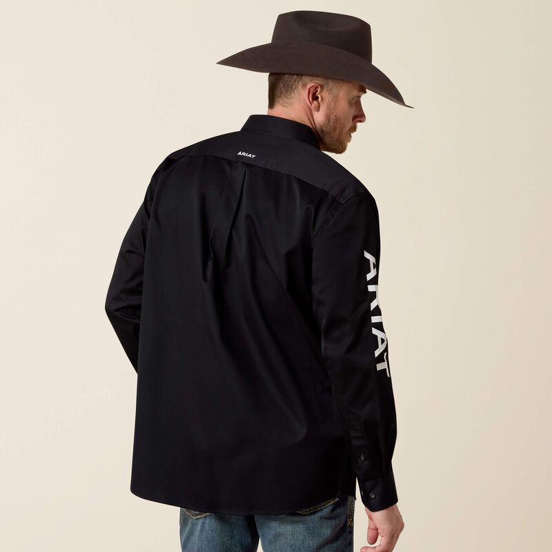 Men's Ariat Team Logo Classic Fit Button Down Shirt #10017497