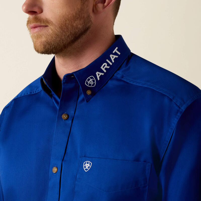 Men's Ariat Team Logo Button Down Shirt #10017498