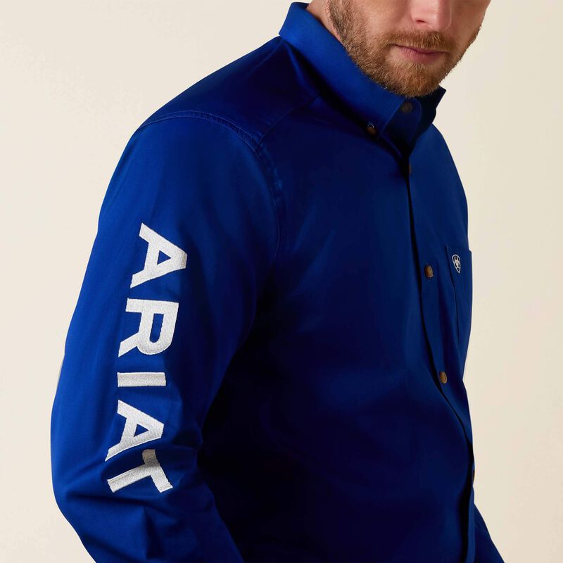 Men's Ariat Team Logo Button Down Shirt #10017498