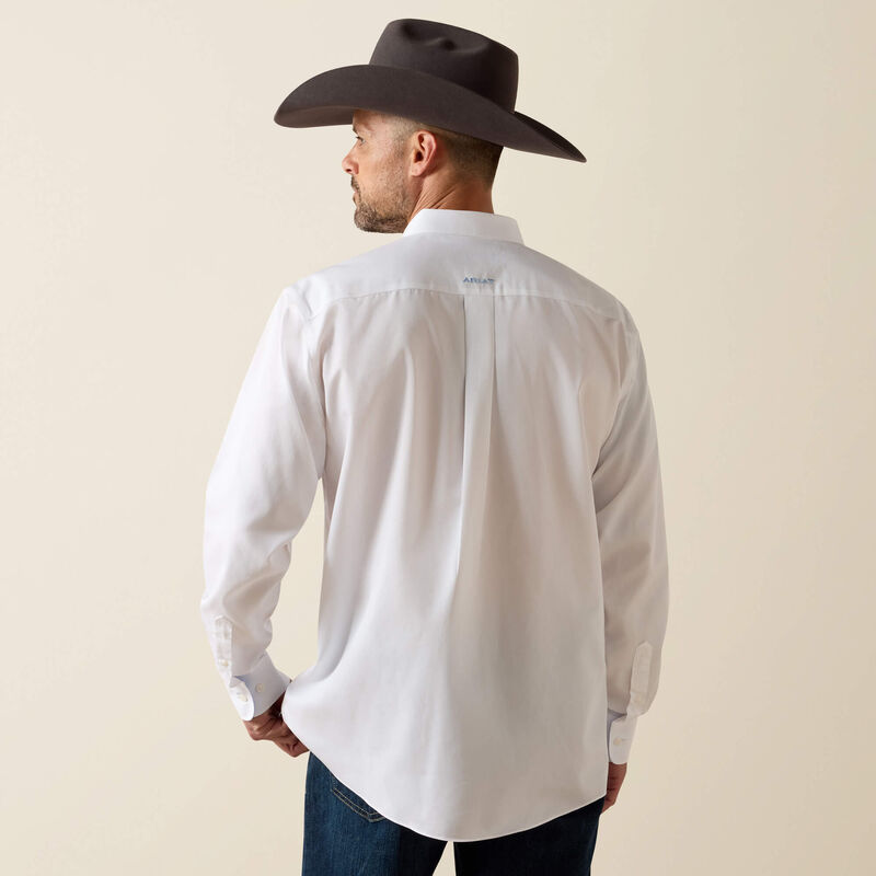 Men’s Ariat Wrinkle Free Solid Button Down Shirt #10020331
