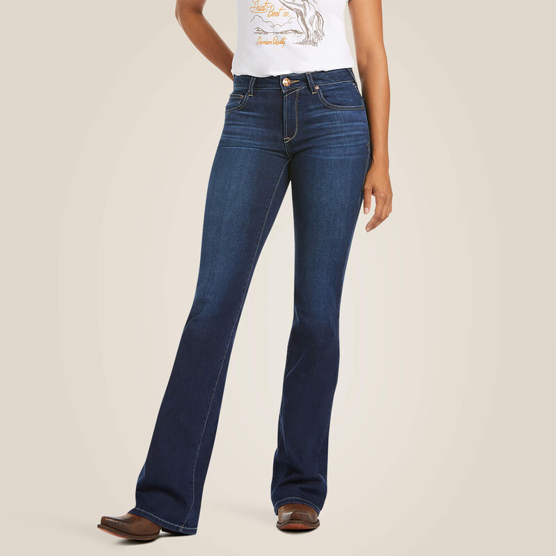 Women's Ariat Ultra Stretch Perfect Rise Katie Flare Jean #10027692