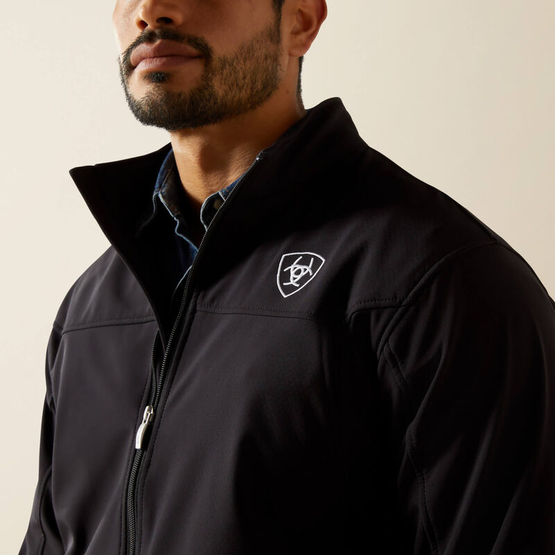 Men's Ariat Team Softshell Mexico Water Resistant Jacket #10031424