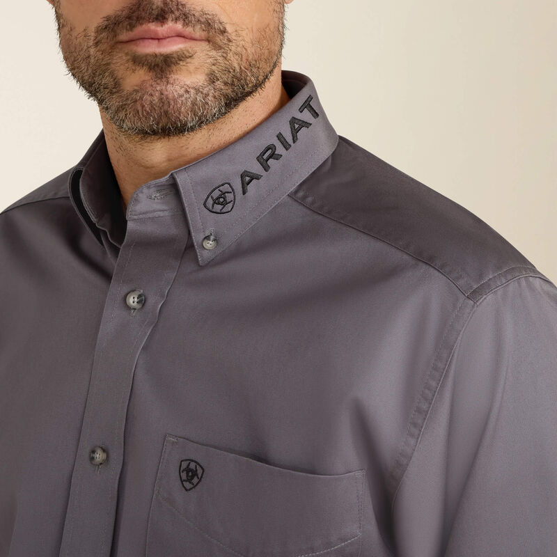 Men's Ariat Team Logo Classic Fit Button Down Shirt #10037479