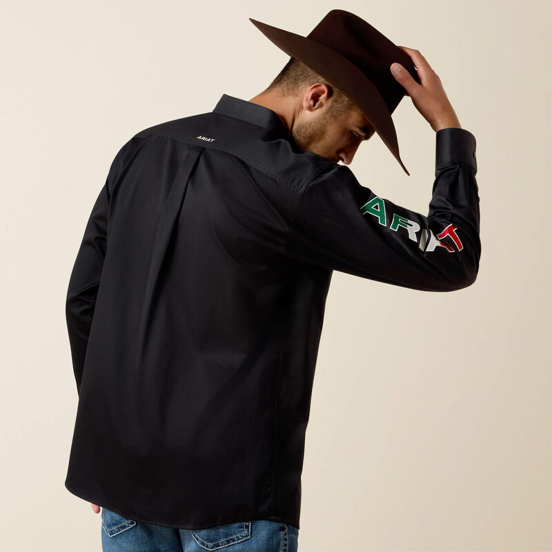 Men's Ariat Team Logo Twill Classic Fit Button Down Shirt #10038500
