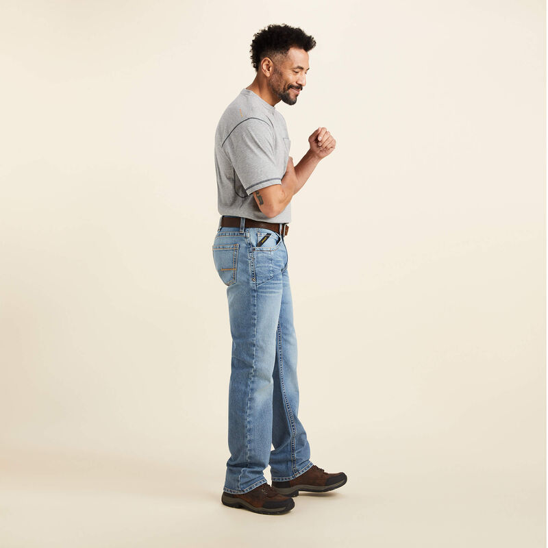Men's Ariat Rebar M5 Straight DuraStretch Edge Straight Leg Jean