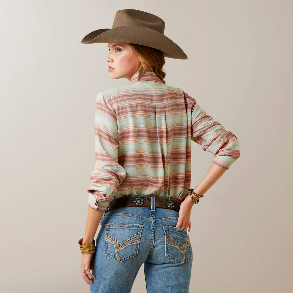 Women's Ariat REAL Billie Jean Button Down Shirt #10045044-C