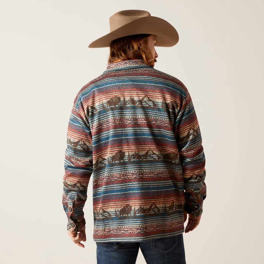 Men's Ariat Caldwell Printed Shirt Jacket #10046052