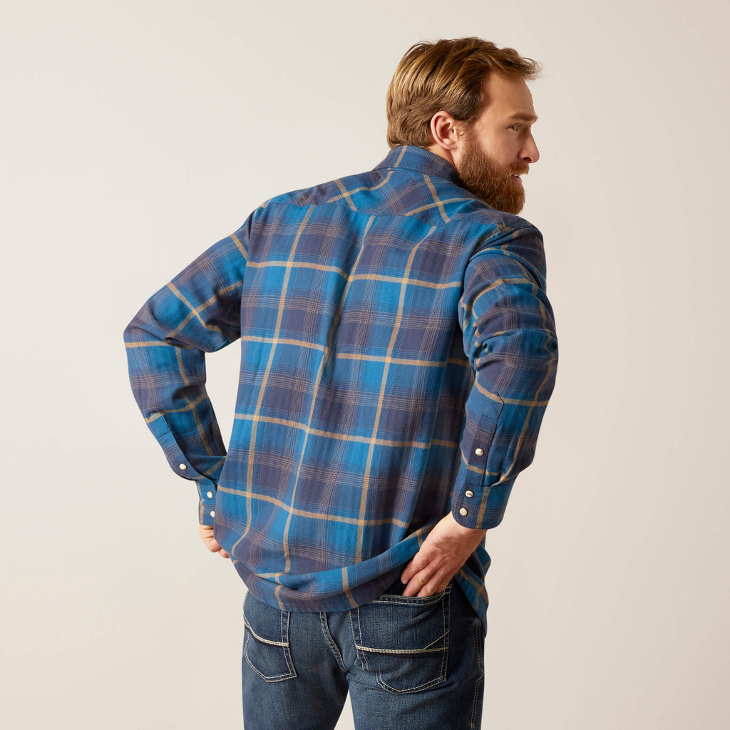 Men's Ariat Harland Retro Fit Snap Front Shirt #10046294