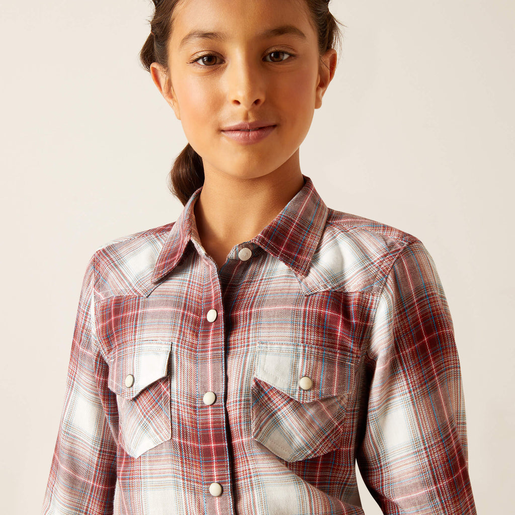 Girl's Ariat Afternoon Snap Front Shirt #10046421