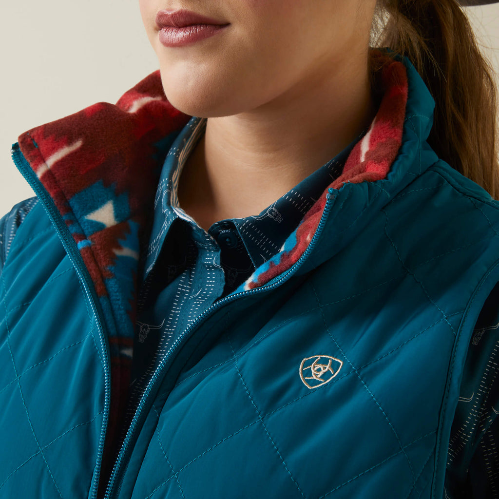 Women's Ariat Dillon Reversible Insulated Vest #10046641