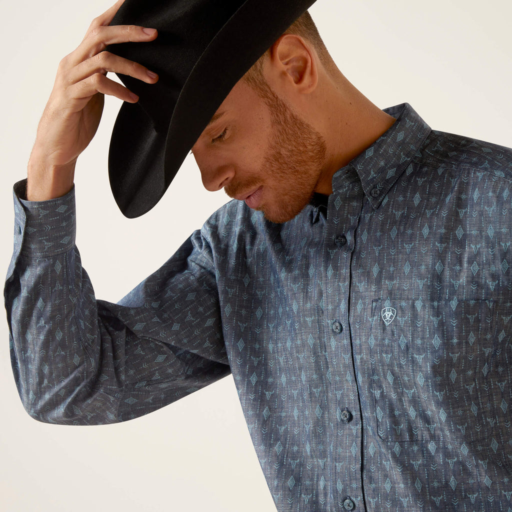 Men's Ariat Graham Classic Fit Button Down Shirt #10046752