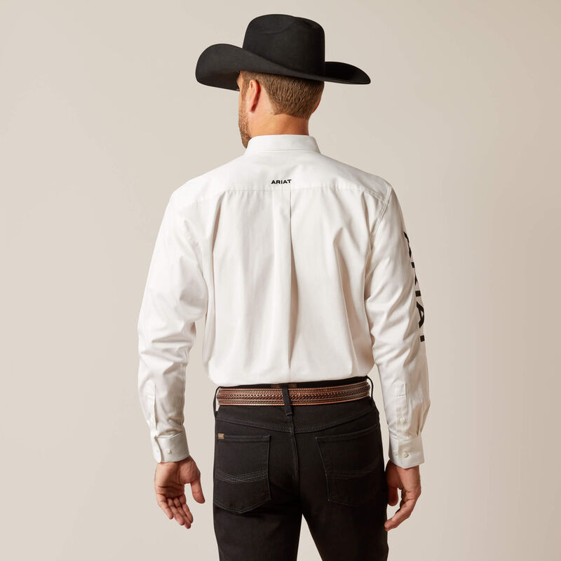 Men's Ariat Team Logo Button Down Shirt #10046825X