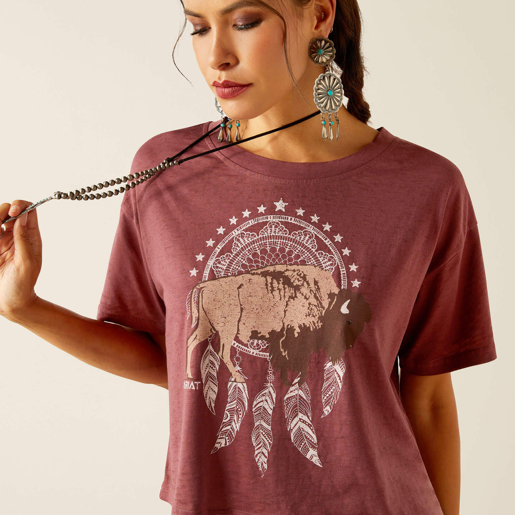 Women's Ariat Buffalo Territory T-Shirt #10051310