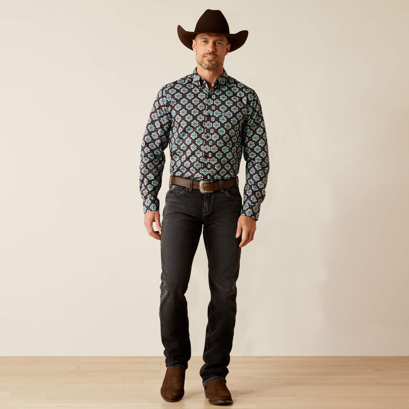 Men's Ariat Paige Fitted Button Down Shirt #10053919