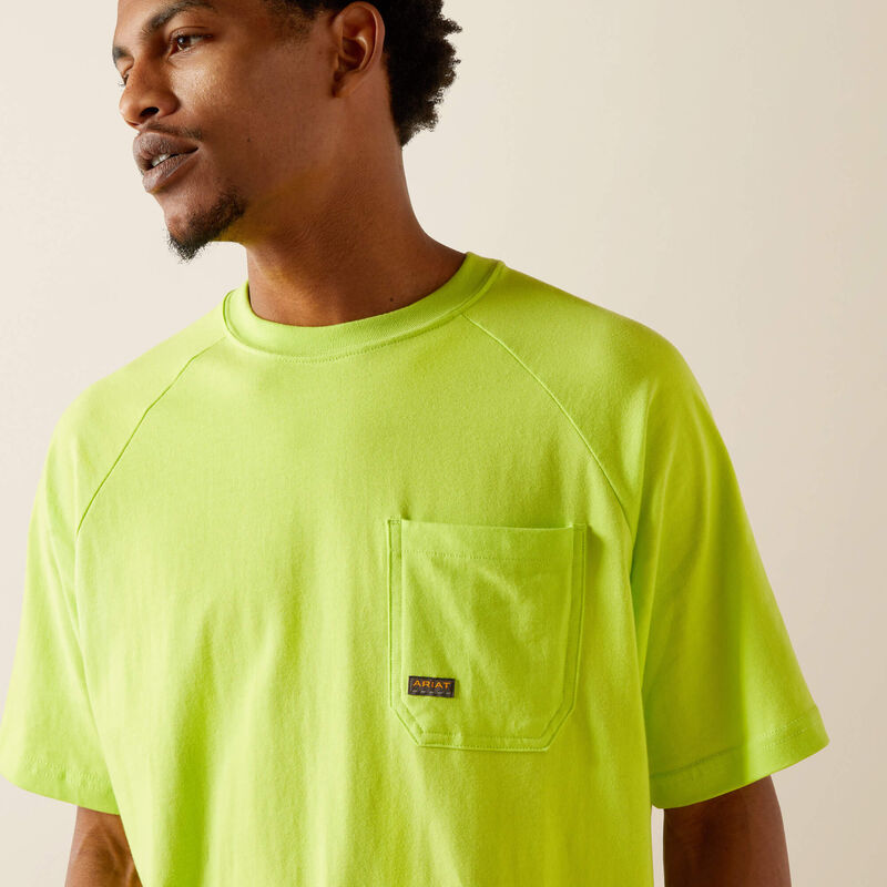 Men's Ariat Rebar Cotton Strong Hardhead T-Shirt #10054442X