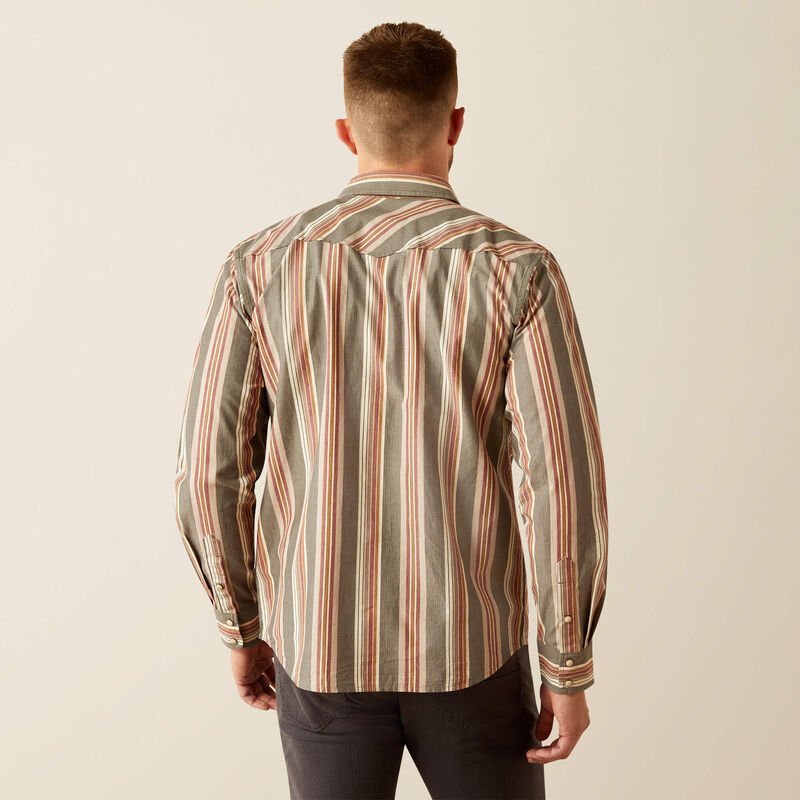 Men's Ariat Hawk Retro Fit Snap Front Shirt #10058702X