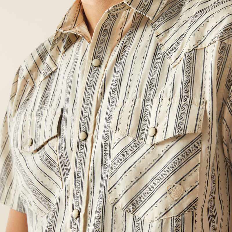 Men's Ariat Holden Retro Fit Snap Front Shirt #10058713X