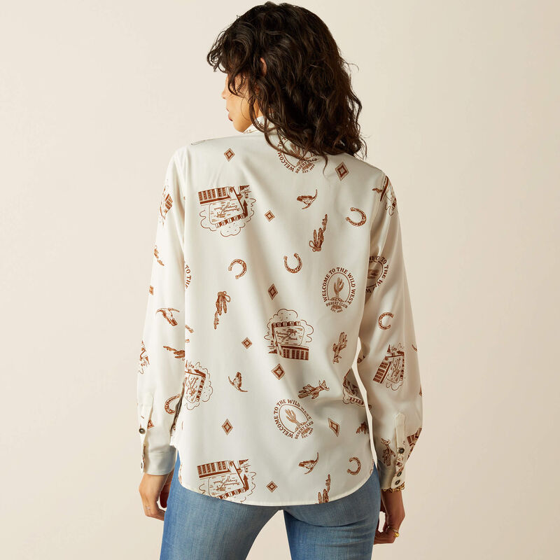 Women's Ariat Homestyle Button Down Shirt #10060364