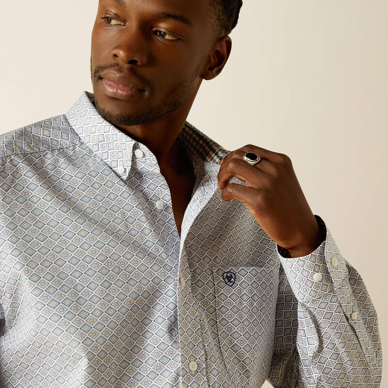 Men's Ariat Wrinkle Free Declan Classic Fit Button Down Shirt #10062193