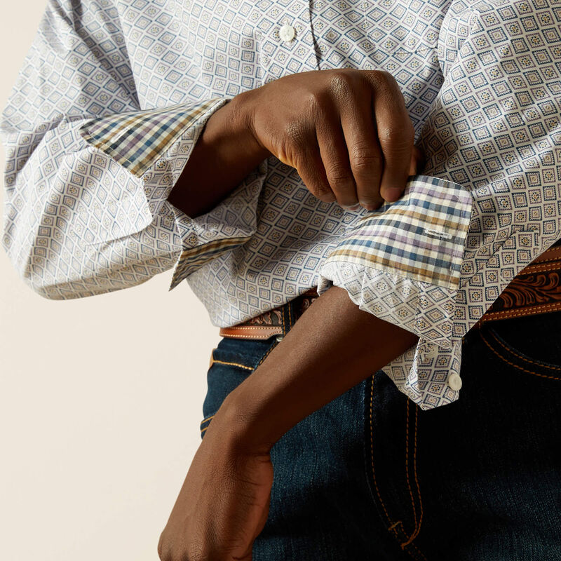 Men's Ariat Wrinkle Free Declan Classic Fit Button Down Shirt #10062193
