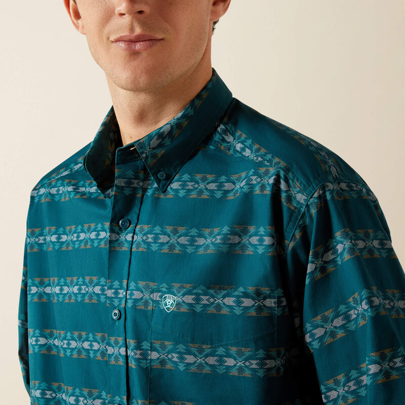 Men's Ariat Brando Classic Fit Button Down Shirt #10062210