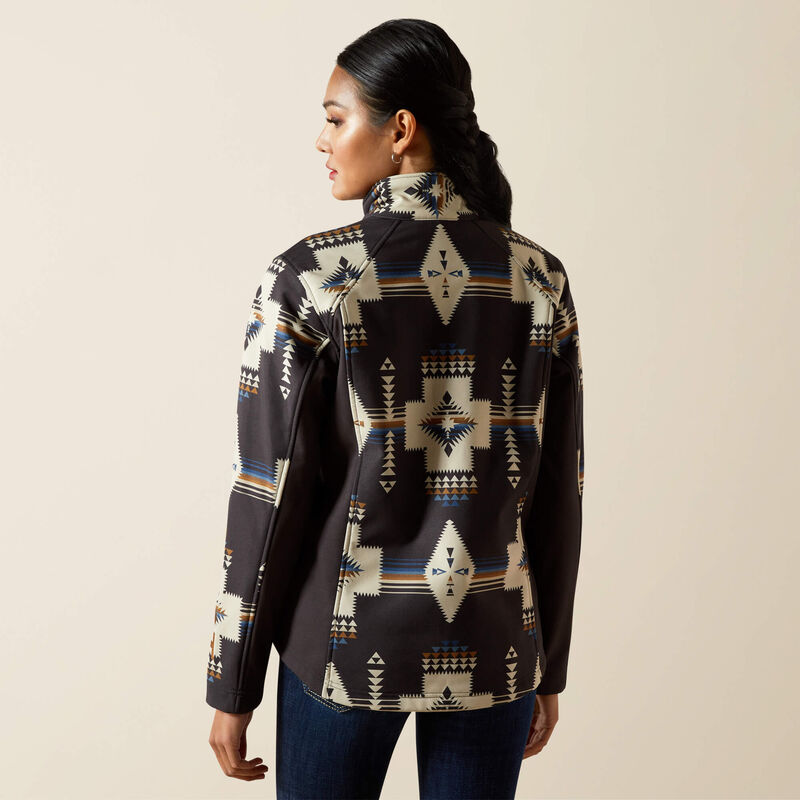 Women's Ariat Logo Softshell Print Jacket #10062213
