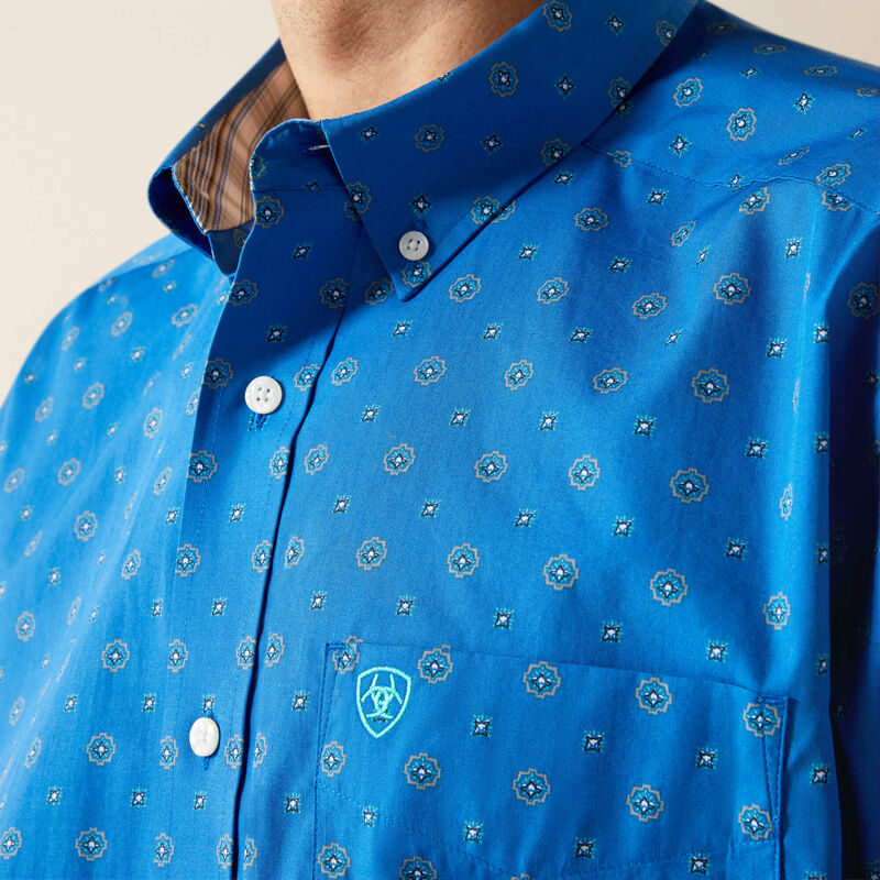 Men's Ariat Wrinkle Free Carter Classic Fit Button Down Shirt #10062226