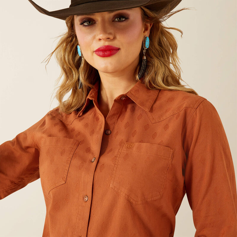 Women's Ariat Billie Jean Button Down Shirt #10062672