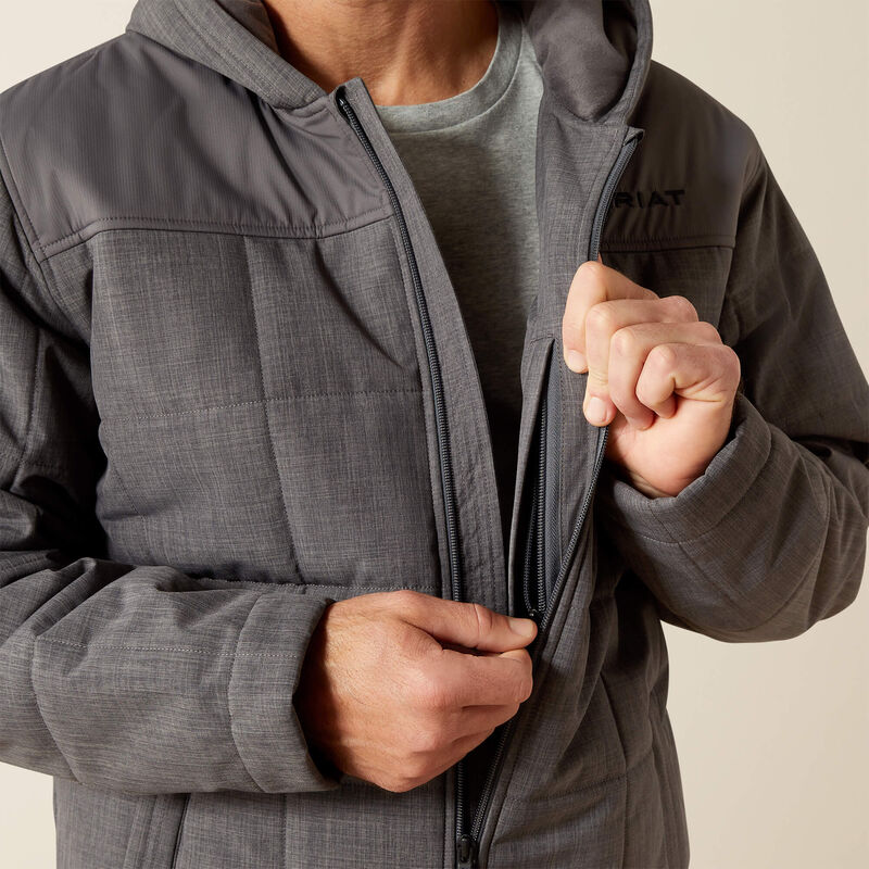 Men's Ariat Crius Hooded Insulated Jacket #10062676