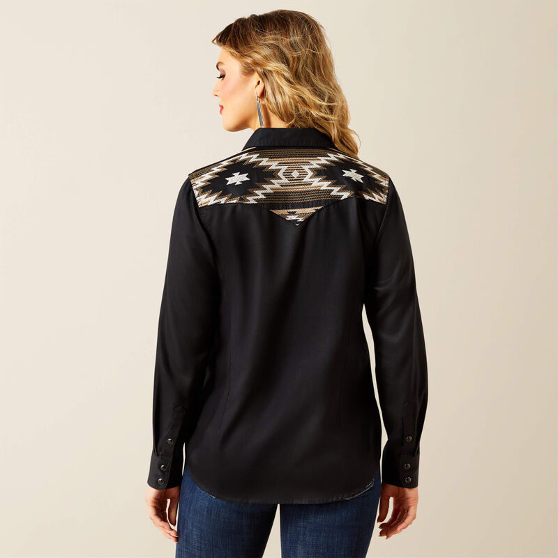 Women's Ariat Dawn Western Snap Front Shirt #10062789