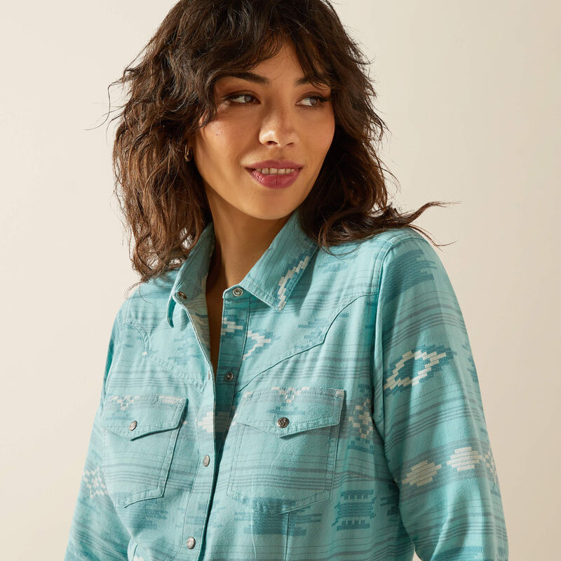Women's Ariat Montana Western Snap Front Shirt #10062841