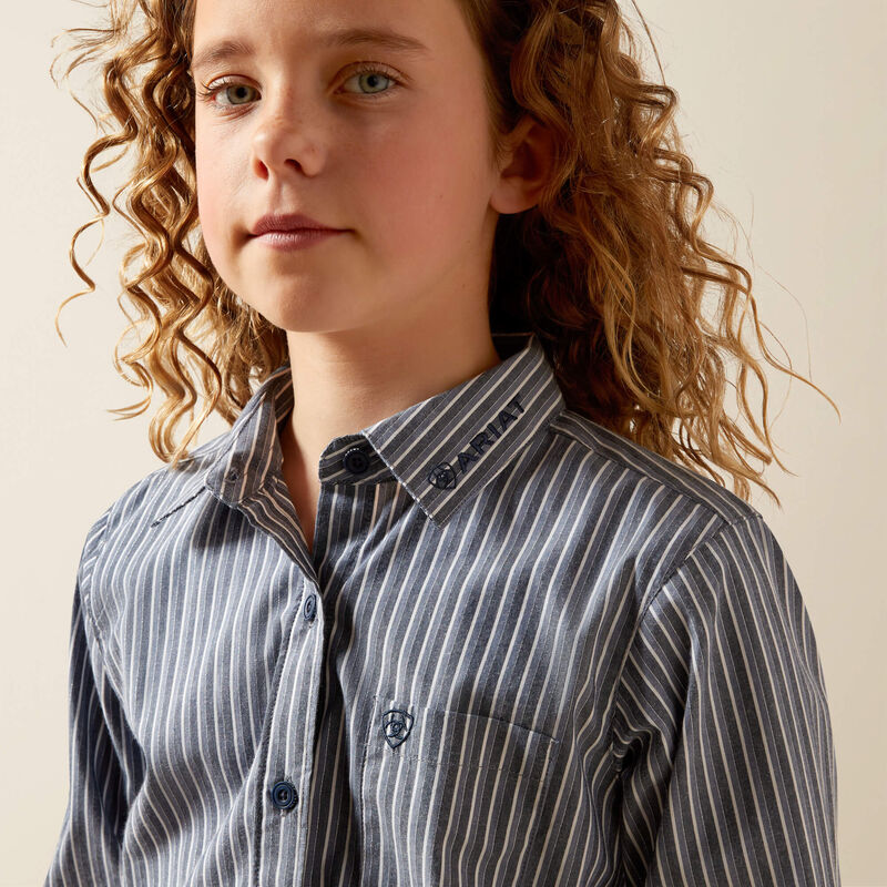 Girl's Ariat Team Kirby Button Down Shirt #10065834