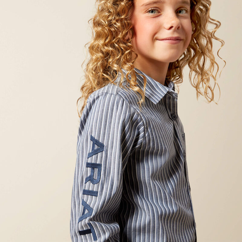 Girl's Ariat Team Kirby Button Down Shirt #10065834