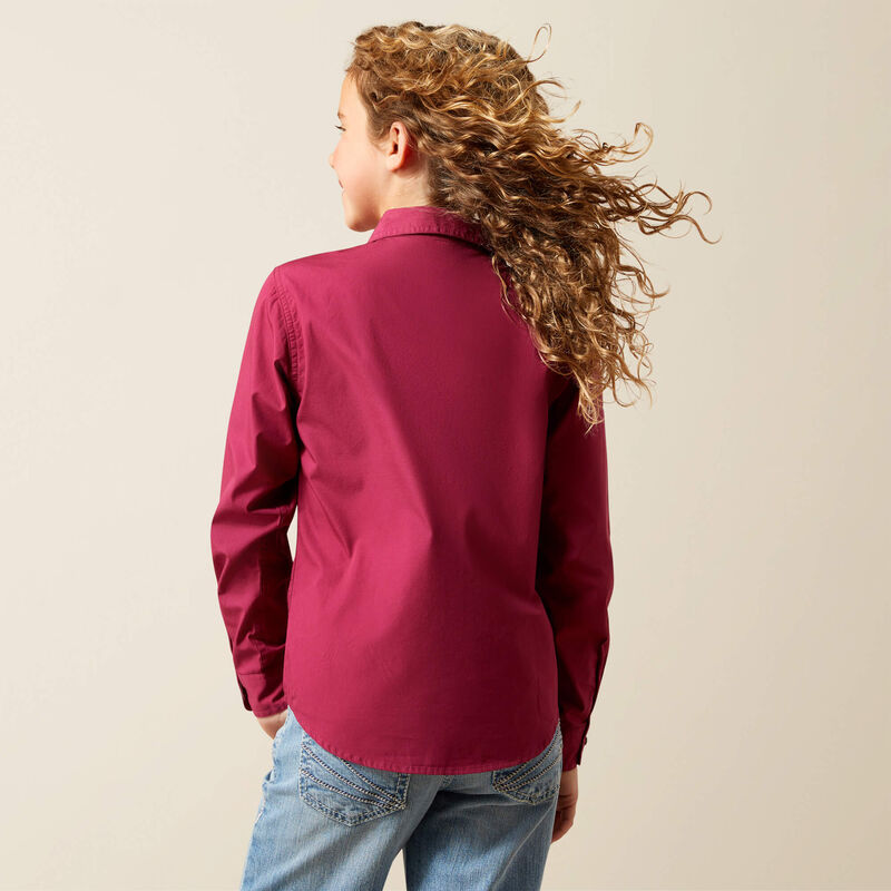 Girl's Ariat Shine Bright Snap Front Shirt #10065862